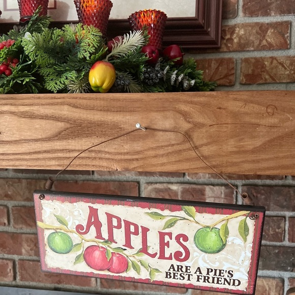 Vintage Rustic Decor Wooden
APPLES Wooden Hanging Sign
Country Farmhouse 13" - Picture 8 of 8